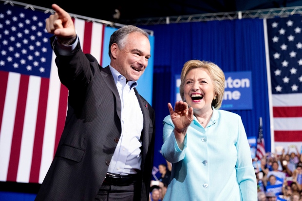 Clinton Introduces Vp Pick As Progressive Who Likes To Get Things Done