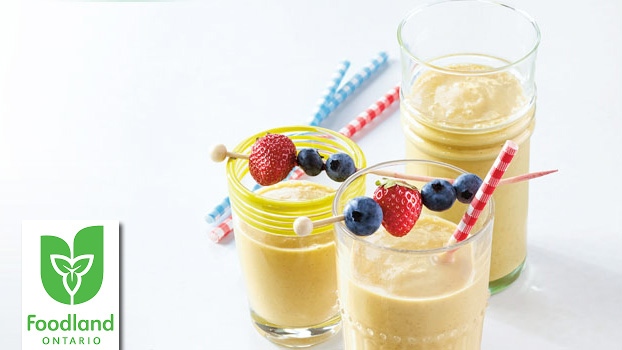 Peaches and Cream Breakfast Smoothie