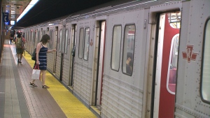Line 2 TTC subway 