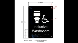 inclusive washroom, Peel
