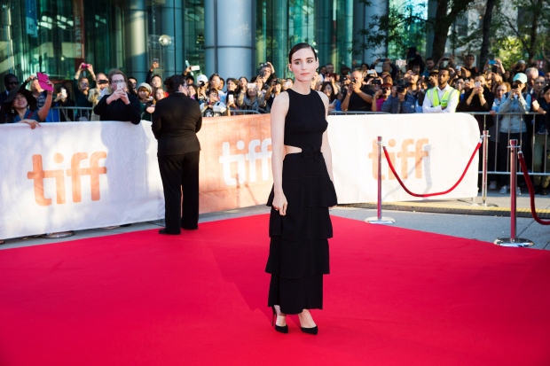 Actor Rooney Mara arrives for "The Secret Scripture" during the Toronto International Film Festival in Toronto on Thursday, September 15, 2016. THE CANADIAN PRESS/Michelle Siu
