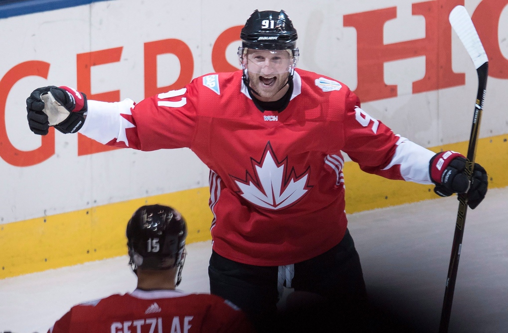Stamkos finally gets a goal at World Cup of Hockey