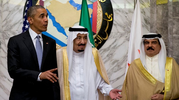 Obama,  Saudi Arabia's King Salman