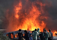 Calais fire