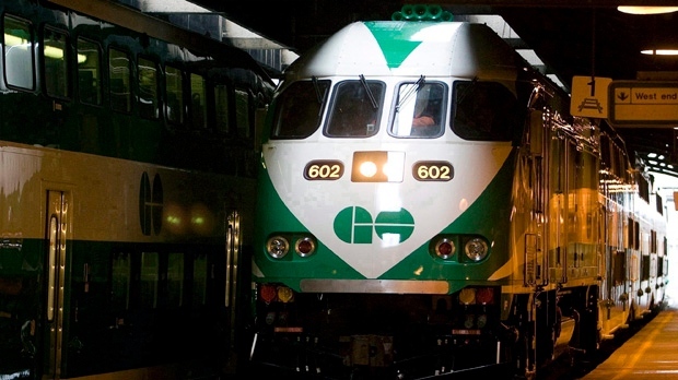 Newmarket grass fire halted GO Trains on Barrie line | CP24.com - CP24 Toronto's Breaking News