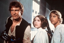 Harrison Ford Carrie Fisher and Mark Hamill