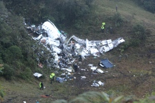 plane, crash, Colombia