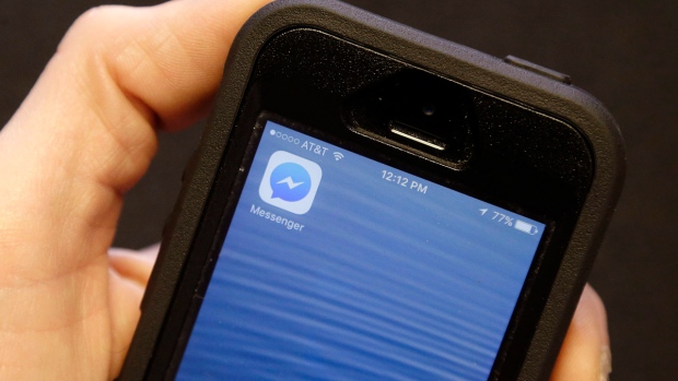 The Facebook Messenger app icon