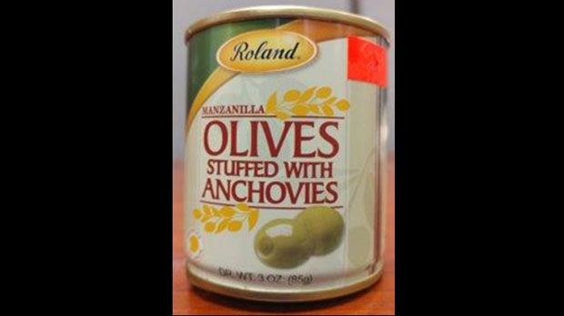 Olives recalled 