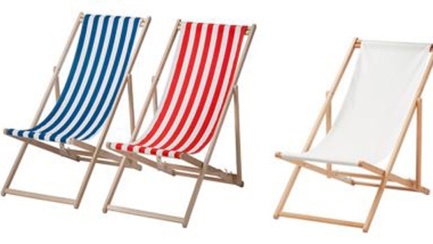 Ikea Mysingso beach chairs 