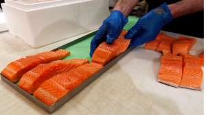 seafood labels, salmon