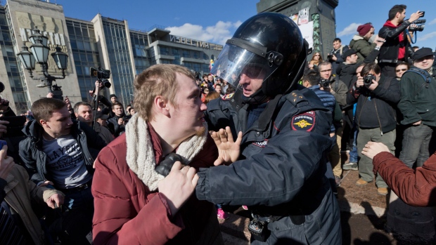 Russia protests