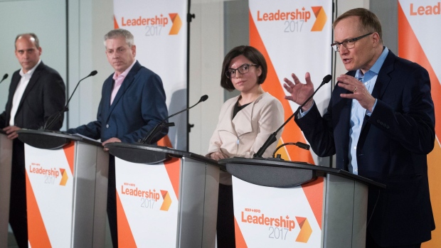 NDP leadership candidates