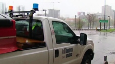 DVP city crews flood watch