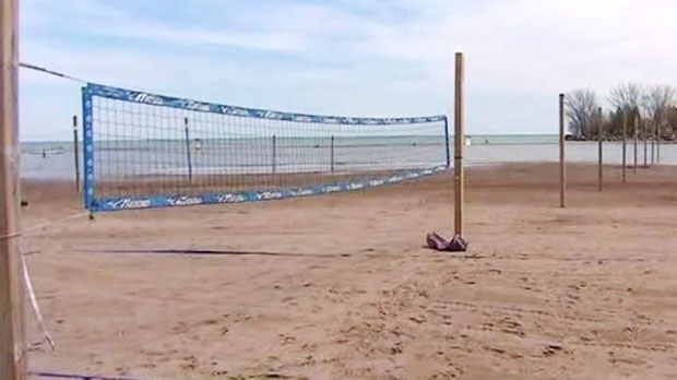 Woodbine Beach volleyball season begins despite flood damage, some players  left out