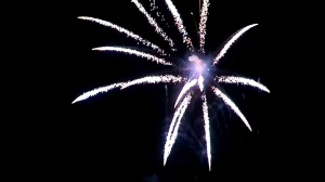 Fireworks Monday night at Ashbridges Bay