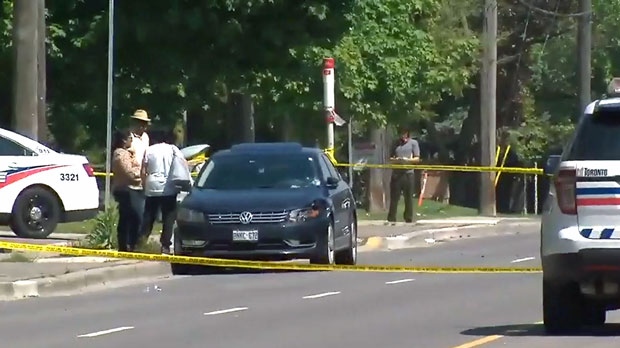 Two teen girls struck by vehicle in North York