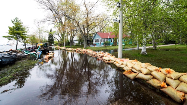 Toronto Islands Flooding