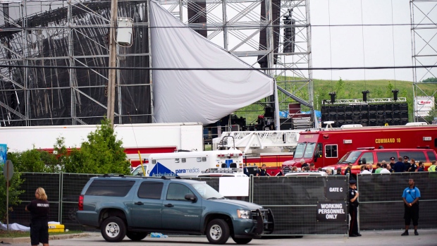 Downsview Park stage collapse