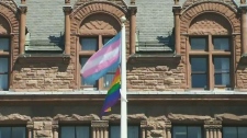 Transgender flag Queen's Park