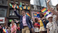 Justin Trudeau at Toronto Pride