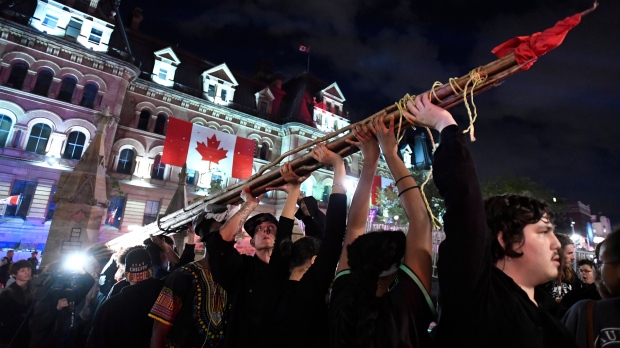Ottawa Indigenous Protest