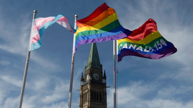 Pride flag Ottawa LGBT Canada