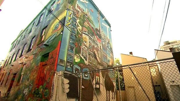 mural, Graffiti Alley, 