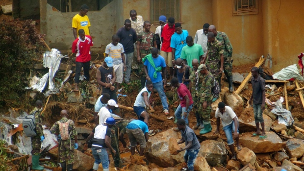 Sierra Leone mudslides