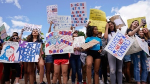 DACA protesters