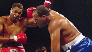 Larry Holmes and David Bey