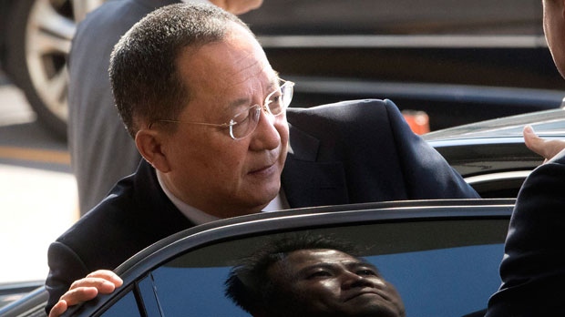 North Korean Foreign Minister Ri Yong Ho