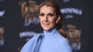 Celine Dion arrives at the world premiere of "Beauty and the Beast" at the El Capitan Theatre on Thursday, March 2, 2017, in Los Angeles. (Photo by Jordan Strauss/Invision/AP)
