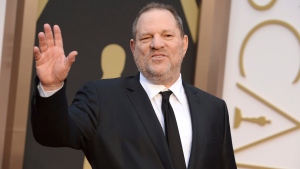 Harvey Weinstein arrives at the Oscars