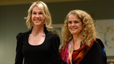 Kelly Craft and Julie Payette