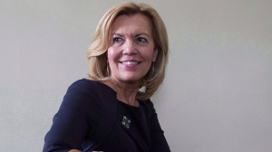 Ontario Progressive Conservative party leadership candidate Christine Elliott is photographed in her office at Queen's Park in this file photo. THE CANADIAN PRESS/Chris Young