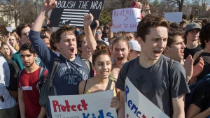 Florida students rally 