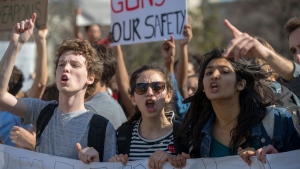 Florida students rally 