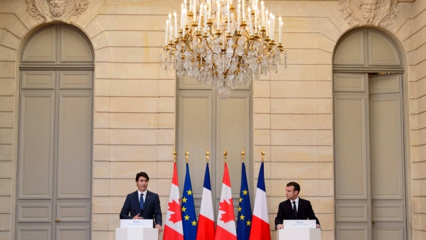 Trudeau in paris 