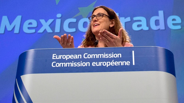European Commissioner for Trade Cecilia Malmstrom