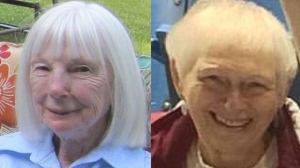 Geraldine Brady (left) and Dorothy Sewell (right) are seen in this composite image. 