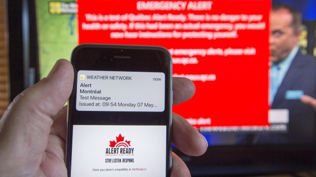 National emergency alert test conducted today | CP24.com
