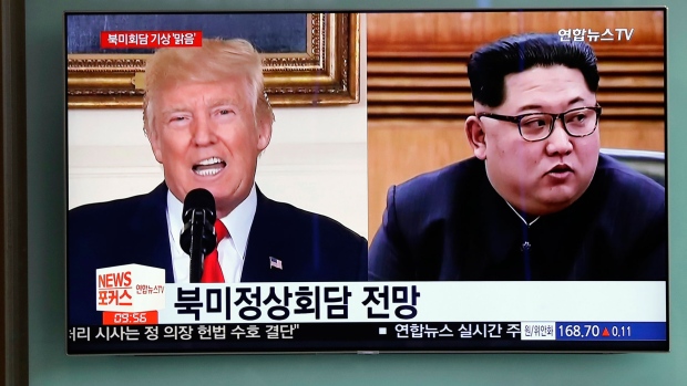 Donald Trump  and Kim Jong Un