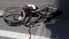 Cyclist collision