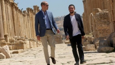 Prince William and Prince Hussein