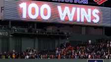 100 wins red sox