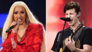 Cardi B and Shawn Mendes