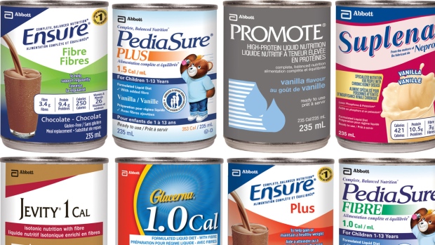 Abbott brand formulated liquid nutrition products