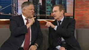 Norm Kelly and Jim Karygiannis