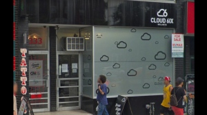 The Cloud 6ix dispensary at 333 Spadina Avenue is shown in a Google Streetview image.